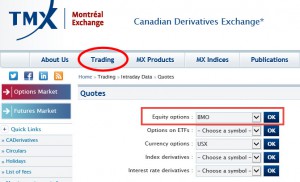 TMX Options